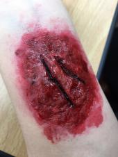 (2020. 10. 23.) 진로박람회(특수분장사 체험)